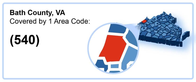 540_Area_Code_in_Bath_County_Virginia